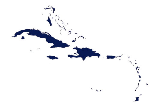 Caribbean (20+ areas)