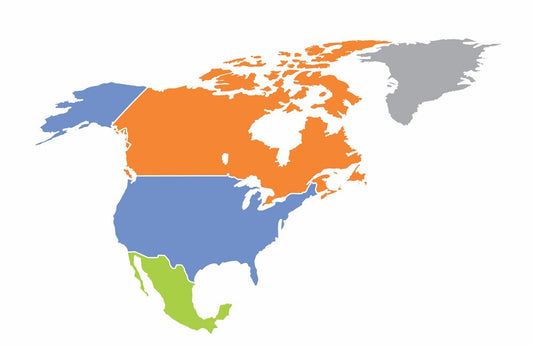 North America (3 areas)